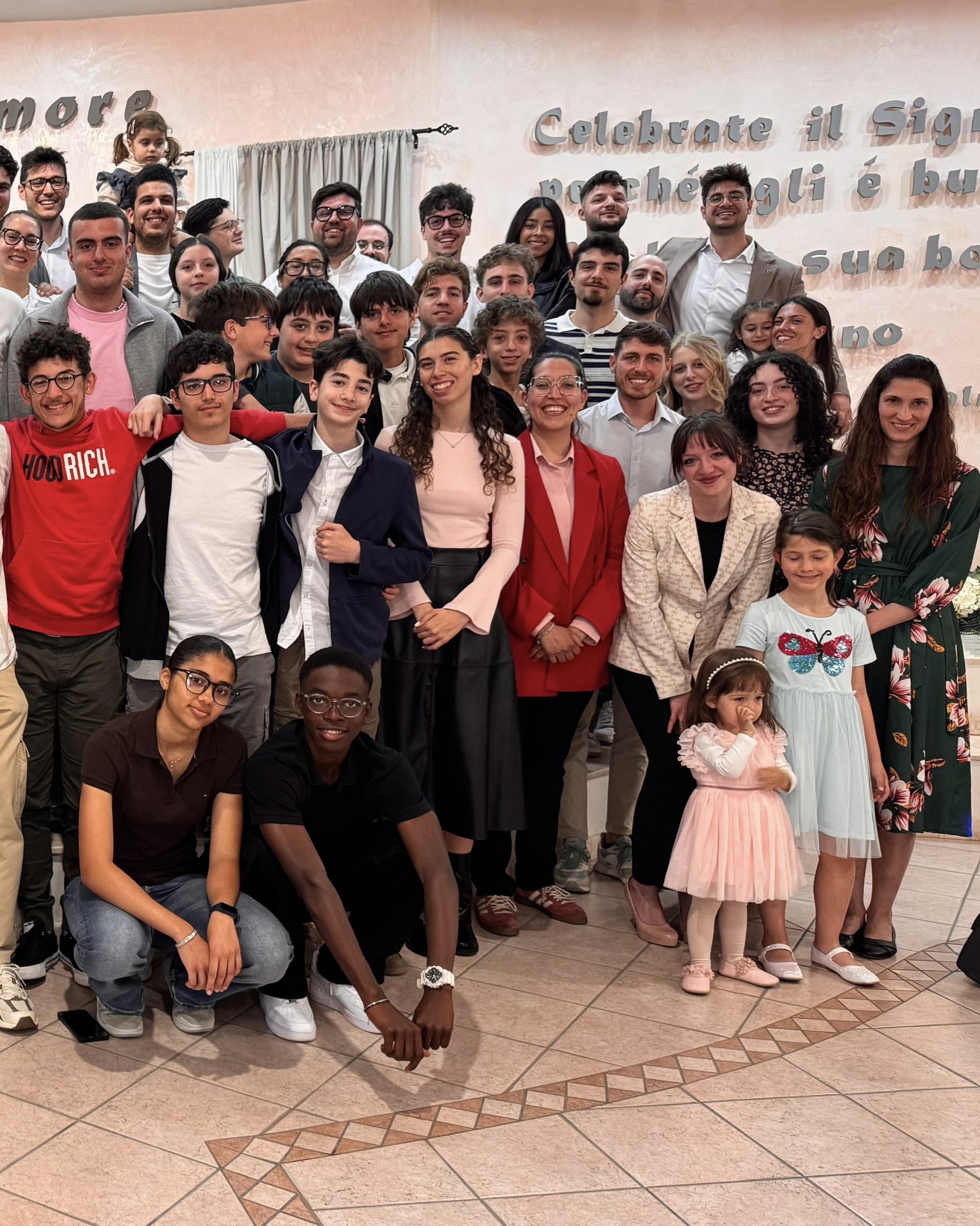 Visita dei giovani di Verona